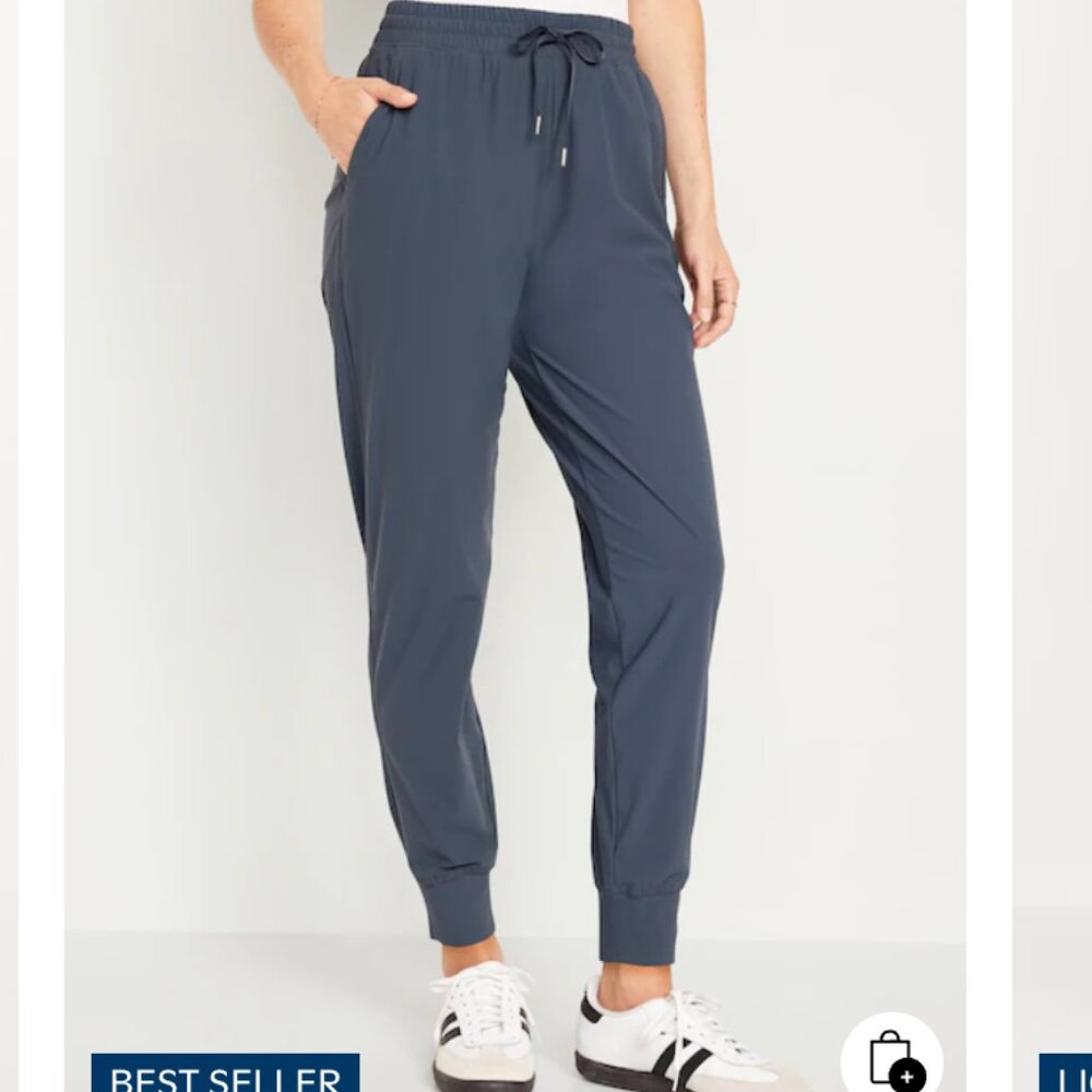 High-Waisted SleekTech Joggers - NWT
